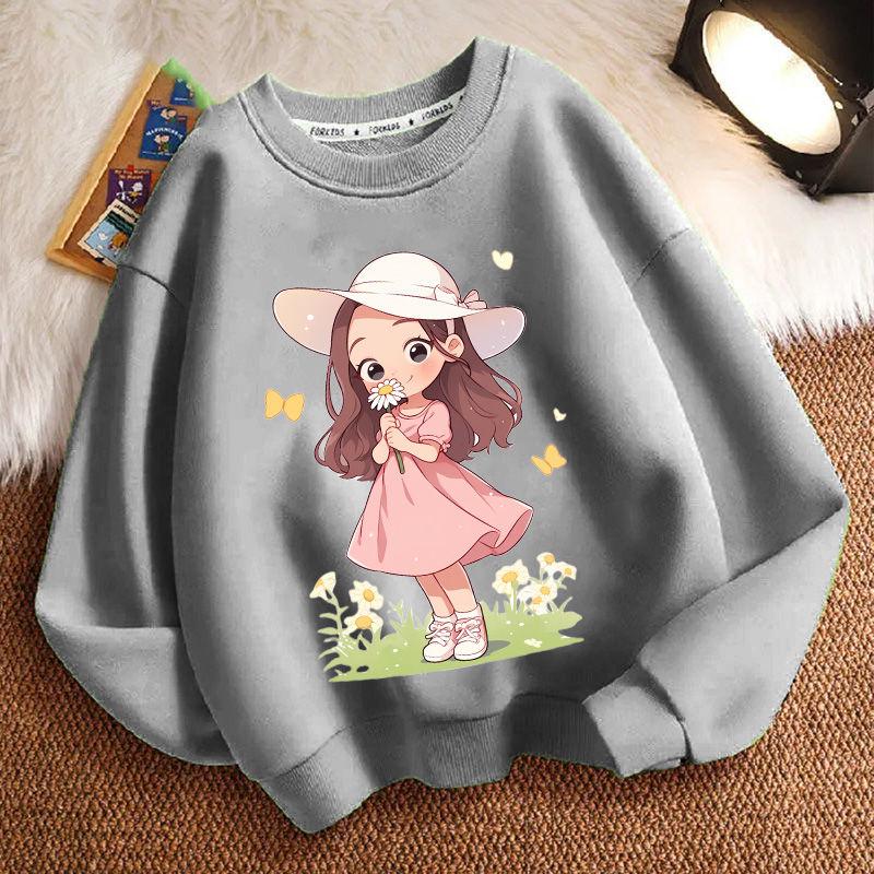 Cute Hoodies for Children, Long-sleeved Casual Hoodies for Boys and Girls In Spring and Autumn