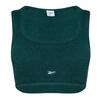 Womens/Ladies Classic Cropped Polyester Fitted Tank Top