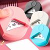 Paper Cutter Radius Rounded Paper Hole Cutting Machine For Plastic Sealed Film Photos Loose Leaf Curved Photo Cutter Stationery