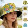 Sombrero Cubo de Pato Divertido Portátil Doble Cara Plegable para Exteriores Playa Sombrero de Pescador Verano Casual Dibujos Animados Protector Solar Gorras de Viaje