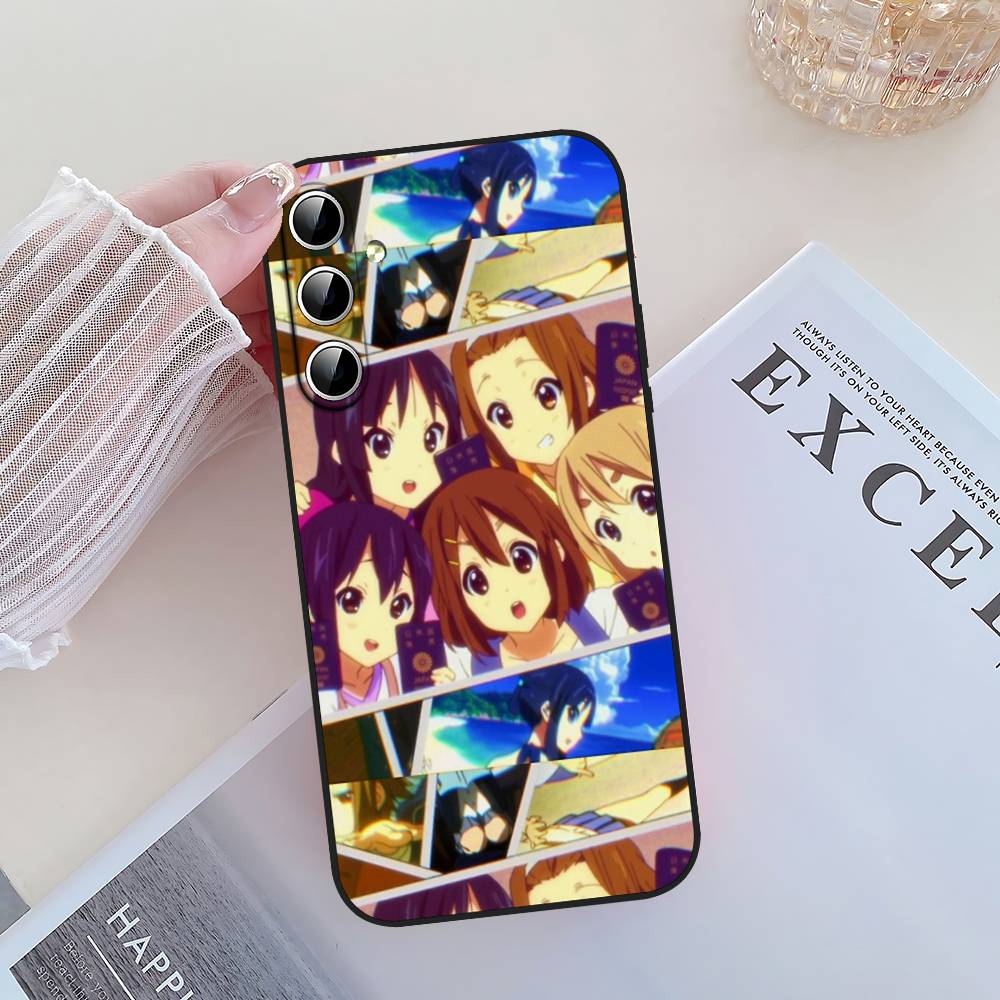 Anime K-K-ON! Phone Case For Samsung Galaxy S21 S22 S23 S24ULTRA S25ULTRA FE Ultra Plus5G A52S S26 Soft Cover