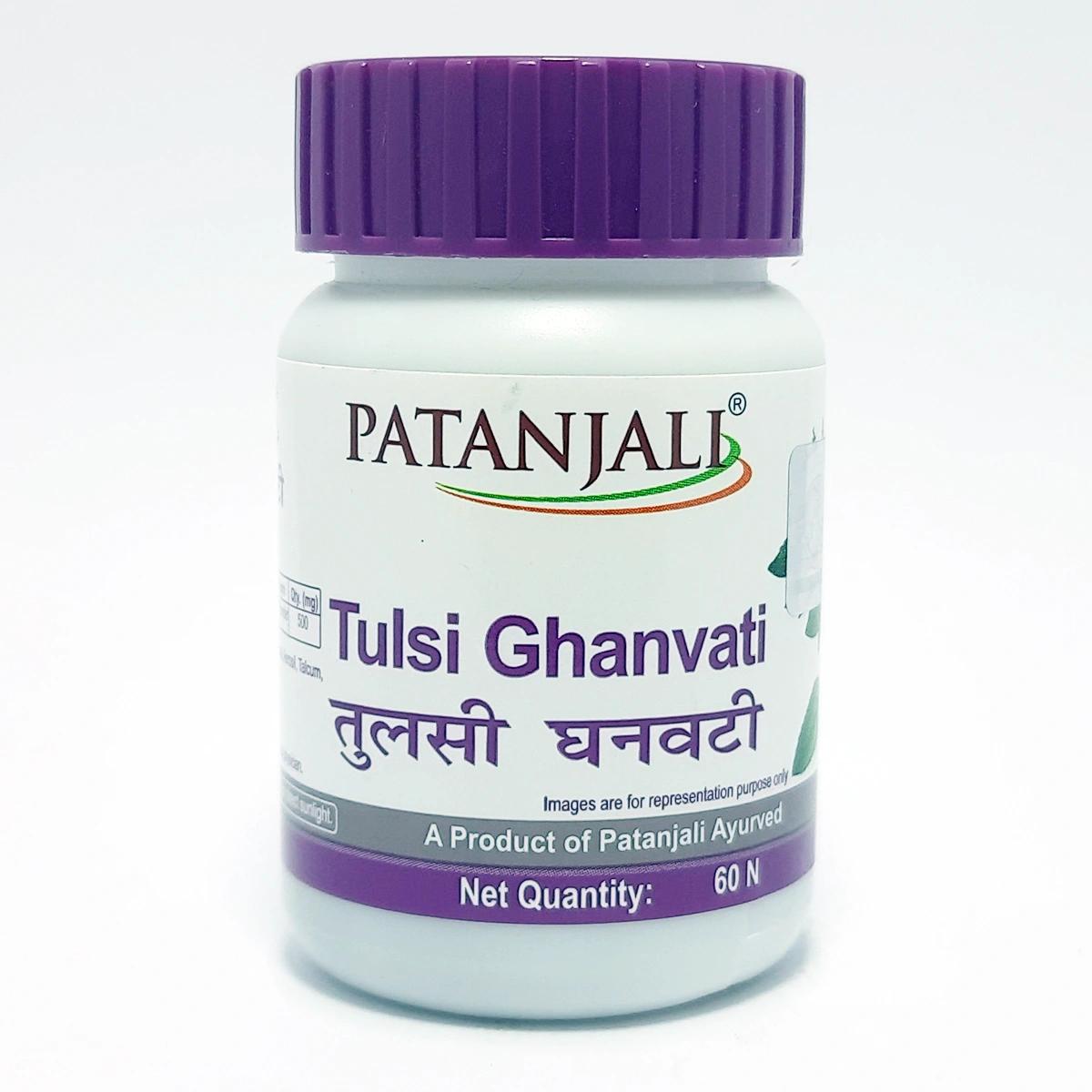 

Patanjali Tulsi Ghanvati 60 N 37gm