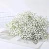 15pcs Artificial Flowers-Realistic White Plastic Gypsophila Bouquet for Weddings,Engagements,Valentine’s Day & Summer Home Decor