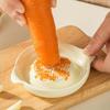 Multifunctional Ceramic Garlic Crusher for Preparing Garlic Pastes Gingers Puree and Seasonings Vegetable Grater Grinder