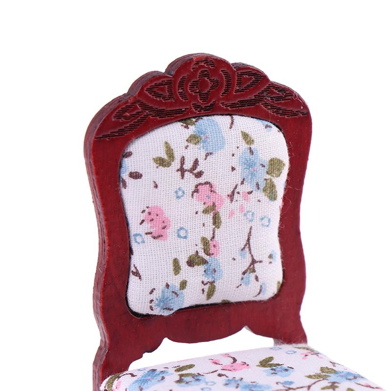 Simulation Chair Model Toys For Dollhouse Decoration Miniature Accessories