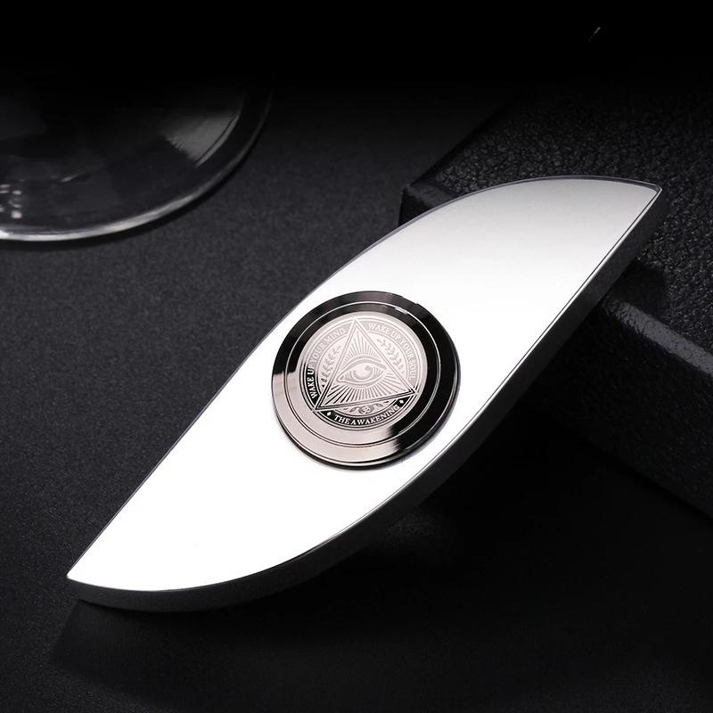 Eye Fingertip Gyroscope 304 Stainless Steel Hand Spinner Rotation Stress Relief Toy Gyro Metal EDC  Antiestres Office Desk Toy