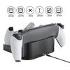 Miimall PS Portal Charging PS5 Portal Remote Player Fast Charging Charges Two Controllers Charging Station with Storage Stand, Charger, Dock,
