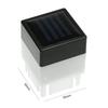 Outdoor Solar LED Lamp Square Column Head Light Waterproof LED Solar Light Stairs Fence Yard Garden Lantern Sunlight Street Lamp
