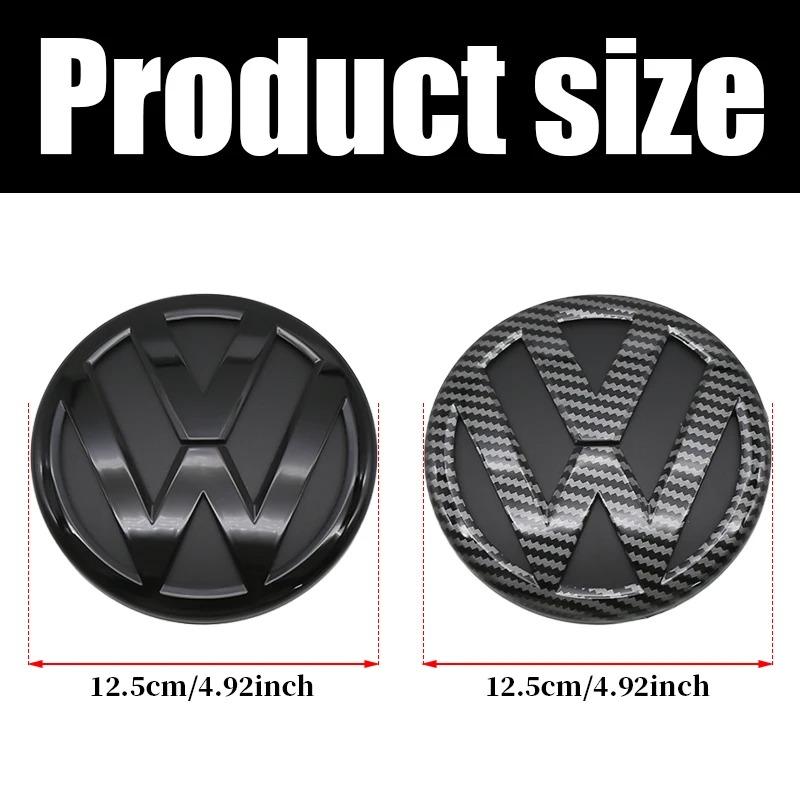 2026 Hot For Volkswagen Touareg 2011-2015 Rear Emblem Trunk Badge Logo Rear Tailgate Decal Sticker Compatible with VW Touareg II Facelift