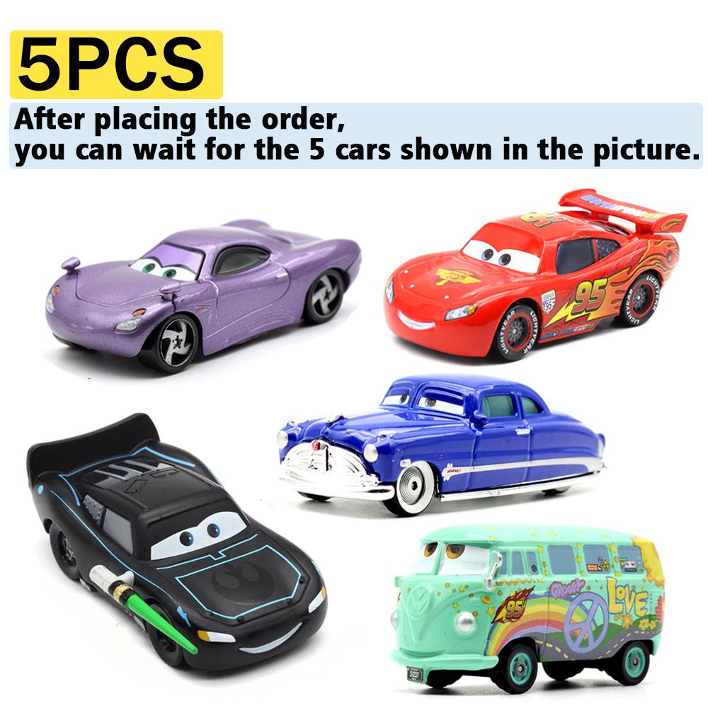 

Машинки Disney Pixar Cars Блискавка Макквін Метр Джексон Шторм Король Метр 1:55 Металевий сплав Іграшкова модель автомобіля Іграшки Дитячі подарунки