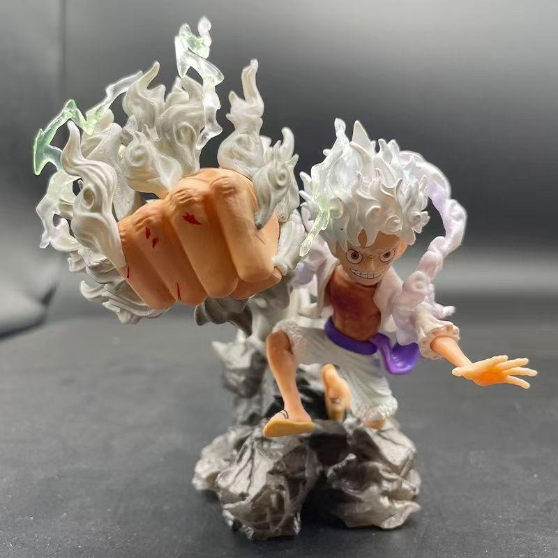 

2025 Anime One Piece Action Figure Sd Nika Luffy 5th Gear Awake Figurine Pvc Model Toys Doll Statue Collection Ornaments Gifts