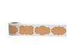 300 Stickers/Rolls/30x50mm Kraft Paper Blank Decorative Stickers Stickers Diy Stickers Baking Packaging Stickers Labels