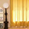 Barevné Jednobarevné Průsvitné Záclony Francouzský Retro Záclony Propouštějící Světlo a Zajišťující Soukromí Severské Moderní Jednoduché Luxusní Průsvitné Záclony