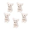 Mattoncini Compatibili Animali per Bambini MOC cane da Polizia con pelo dorato husky bulldog chihuahua modello mattoncini bambini Giocattoli Fai da Te 5p
