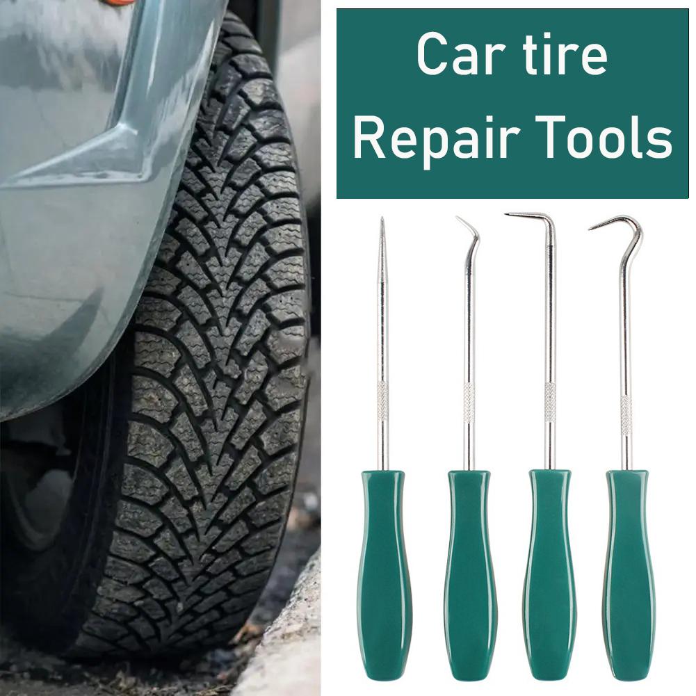 For Specialized Disassembly Tools For Components 4Pcs 136mm Oil Seal Screwdriver Set Vehicle O Ring Extractor Pick Hooks