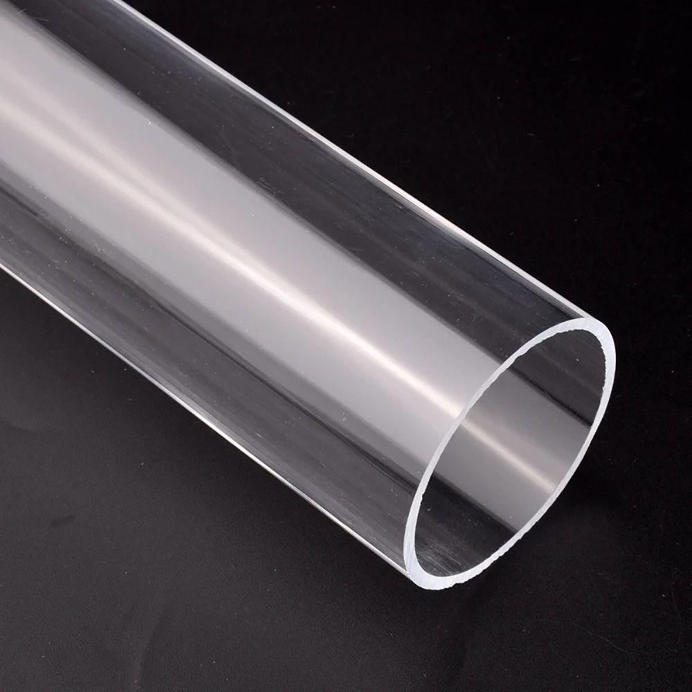 1Pcs O.D 16/20/25/32/40/50mm Acrylic Tube Clear Transparent Pipe Fittings  Aquarium Supplies