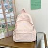 Schoolbag College Student Backpack Junior High School Student Computer Bag Korean Version Simple Girl Bow School Bag Large Capacity Backpack Female