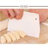 Haoliso PP Dough & Cake Scraper Set