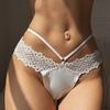 Women Sexy Lingerie G String Lace Panties Femal Low-waist Cross Bandage Seamless Temptation Underwear Comfort Intimate