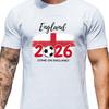 Unisex Retro Patriotic T Shirt English National Flag Football Soccer Fan Supporter Casual Holid