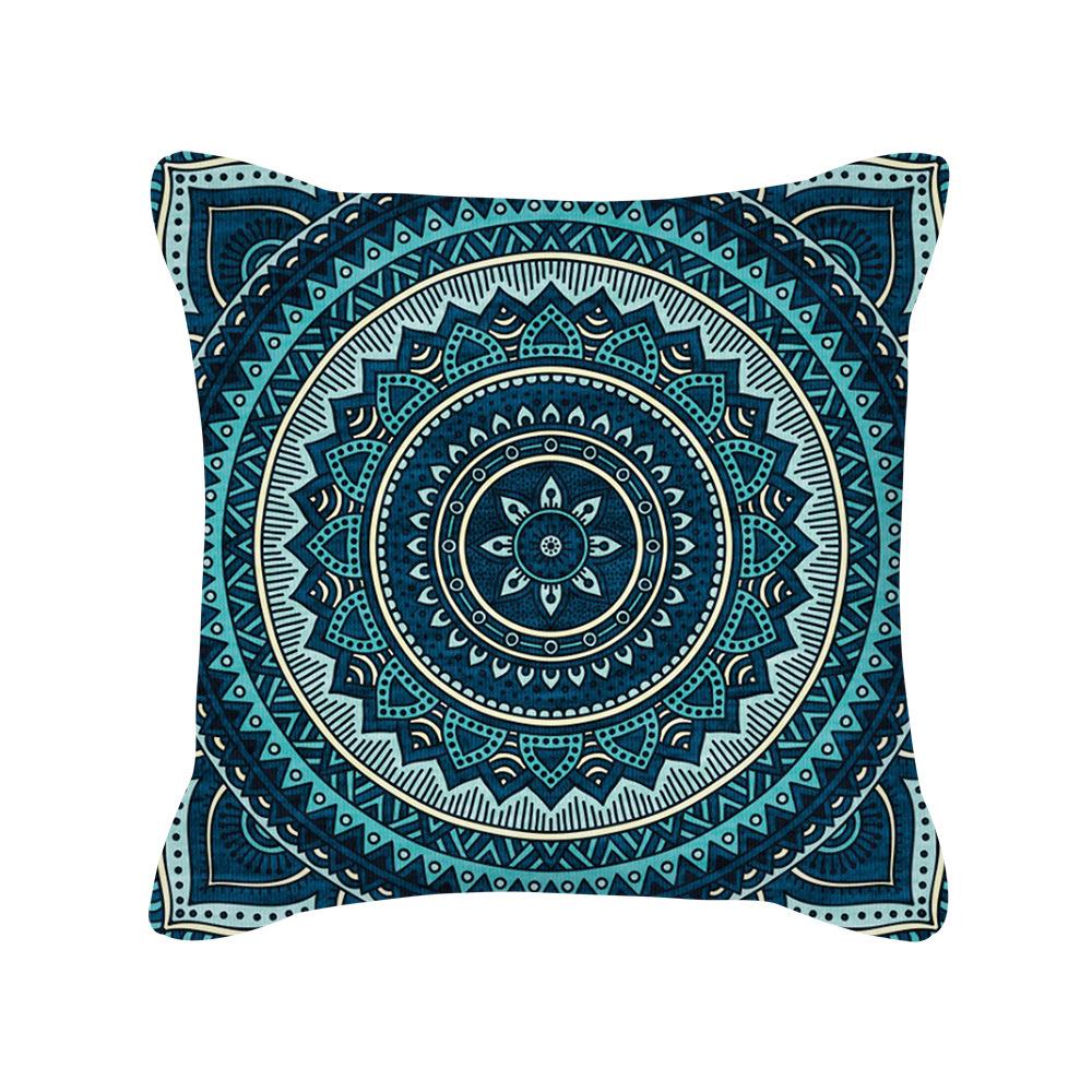 New Product Pillow Ins Nordic Style Geometric Pattern Plush Pillow Cover Sofa Cushion Cover
