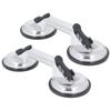 2Pcs Double Handle Suction Cups Plate 100KG Load Capacity Heavy Duty Aluminum Alloy Suction Cups for
