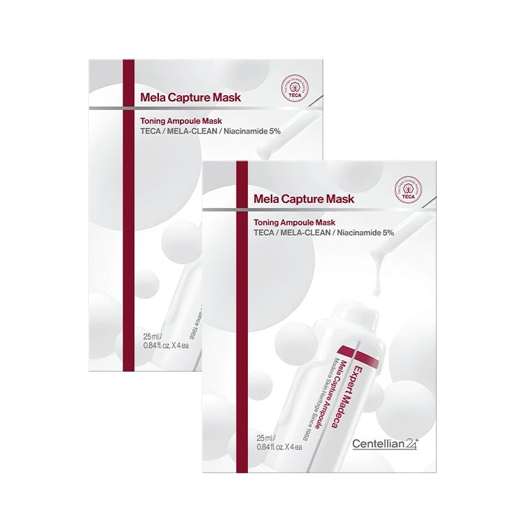 

Madeca Mela Capture Toning Ampoule Mask (4 sheets, 2 packs)