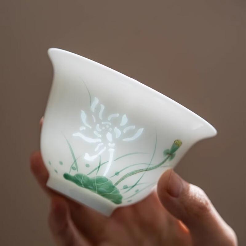 Handun Linglong Hollow Ceramic Kung Fu Tea Set