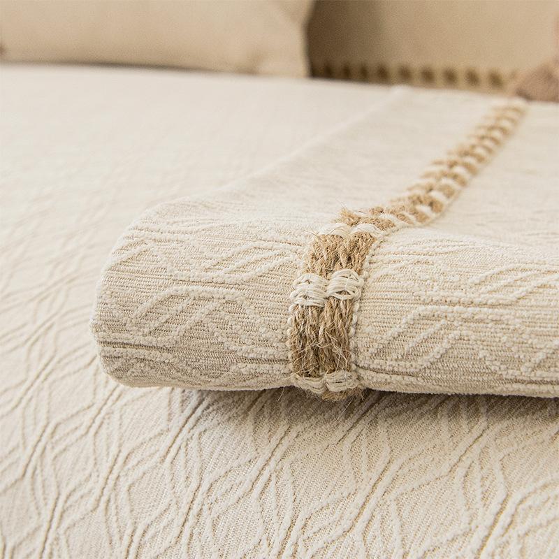Sofa Cushion Universal Non-Slip Seat Cushion In All Seasons  New Light Luxury Modern High-End Leather Sofa Cover Cover Cloth Towel