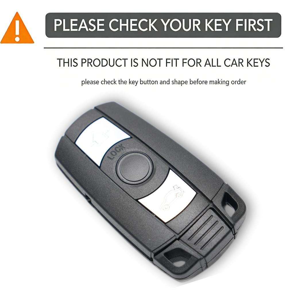 Silicone Remote Car Key Shell 3 Button Case Styling Cover Fob For BMW 1 3 5 6 Series E90 E91 E92 E60 E70 E71 E72 E82 E87 E88 E89
