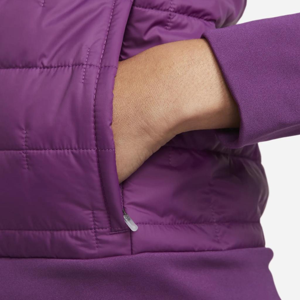 New Nike Therma FIT Jackets Coats Women's Purple DD6061-503