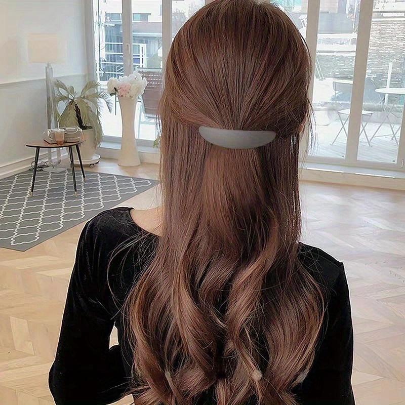 Solid Color Hair Clips Hair Barrettes Strong Hold Vintage Hair Clips Cute Hair Styling Clips Metal Hair Clasps Accessories For Women