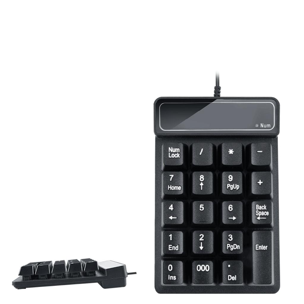 Wired Numeric Keyboard Floating Mechanical Hand Feeling Small Keyboard USB Notebook Computer Financial Cashier Numeric Keyboard