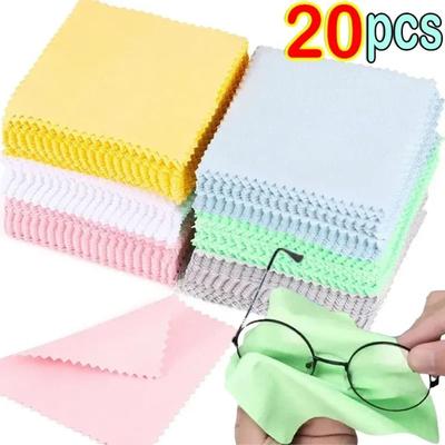 Nouvel Chiffon de Nettoyage en Chamois de Haute Qualité en Microfibre pour Lunettes Chiffon pour Lunettes Lingettes Nettoyantes pour Écran de Téléphone
