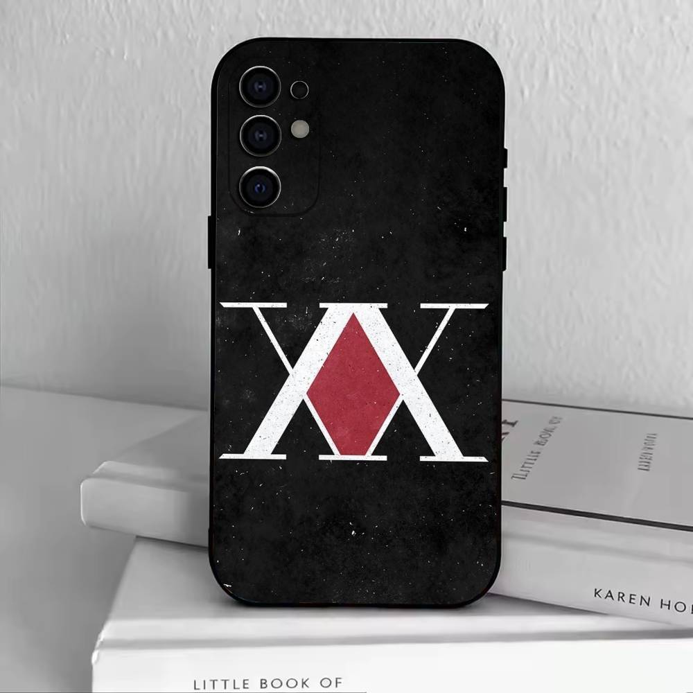 Custodia per Telefono HxH Hunter X License Silicone Nero Morbido Per Samsung S25,S24,S21,S22,S23,S30,Ultra,S20,Plus,Fe,Lite