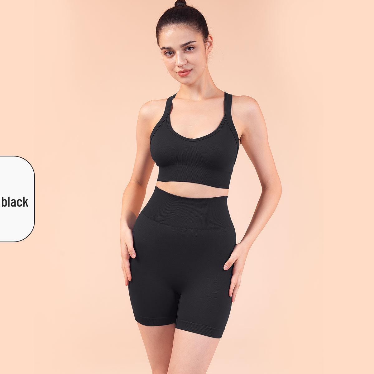 

Женский бесшовный комплект для йоги и спорта высокой интенсивности Medium