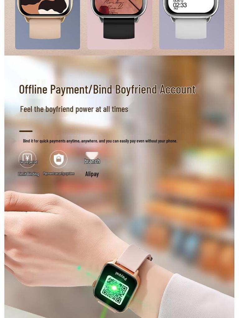 2025 Women's Valentine's Day Multi-Function Bluetooth Smart Sports Watch
