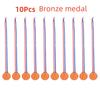 10Pcs Kids Prize Games Competition Motion Toy Kids Medals Sports Day Medals Sports Day Games Kids Medals For Kids Dance Gift
