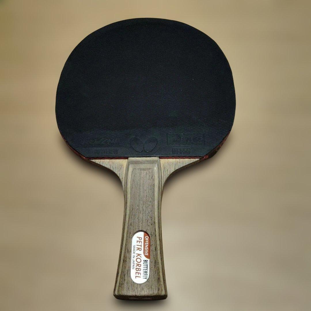 Used Butterfly Petr Korbel table tennis racket