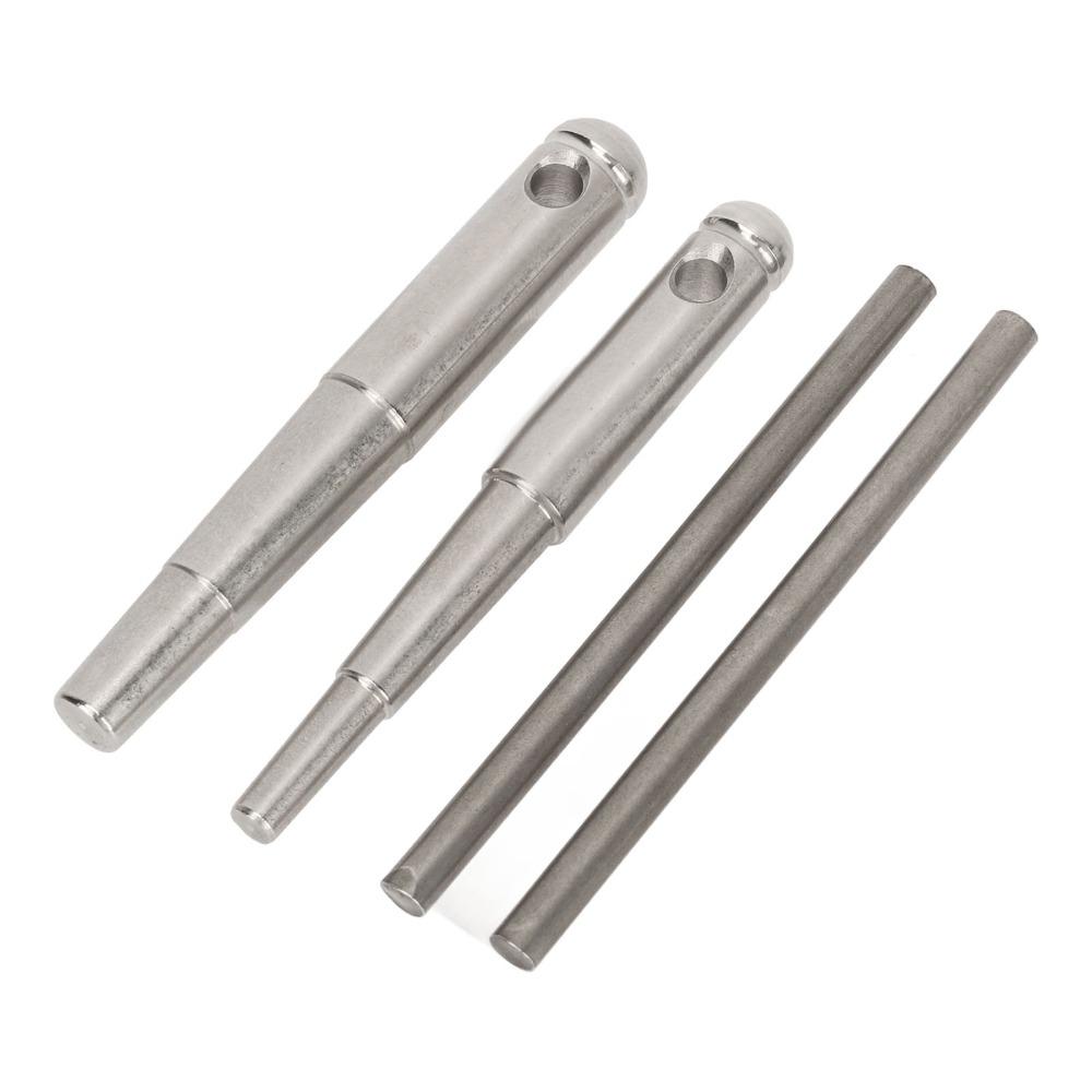 2PCS Metal Material Trumpet Wrench Silver Wind Instrument Repair Tool  For Trumpet