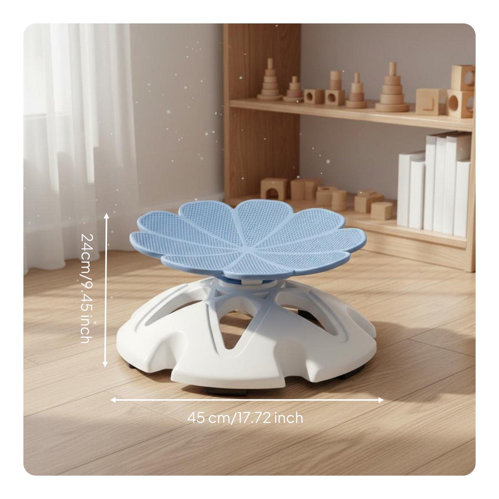 Flower Rotating Balance Chair Anti-Slip Base