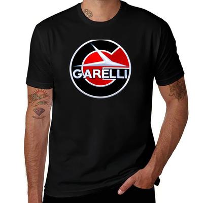 Garelli Motorcycles Italy Tshirt Fashion Simple Casual Tee Shirt