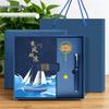 A5 Chinese Style Magnetic Buckle Diary & Notebook Gift Set