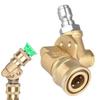 180 Degree Adjustable Nozzle Adapter 180 Degree Adapter As Shown In The Picture Nozzle Adapter Fits Most Washers