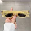 Small Frame Cat Eye Sunglasses ladies For Men Luxury  Designer Sun Glasses Vintage Punk Rivet Popular Hip Hop Eyeglasses