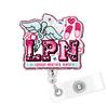 Doctors Nurse Office Badge Reel Retractable Id Badge Holder With 360 Rotating Alligator Clip Nurse Name Credential Holder