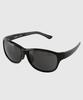 Tuditeo Vis Large Size Uv Protection Horn-Rimmed Running Sunglasses Nylon Lens C1 Glossy Black