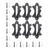 Farmhouses Styles Skull Wall Hook With Screws Included Sturdy Metal Mounting Brackets for Hats Coat Decoration