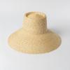 Europe, America, spring and summer fashion simple light board, ring top, big eaves, straw straw, basin hat, outdoor beach sun protection and sunshade