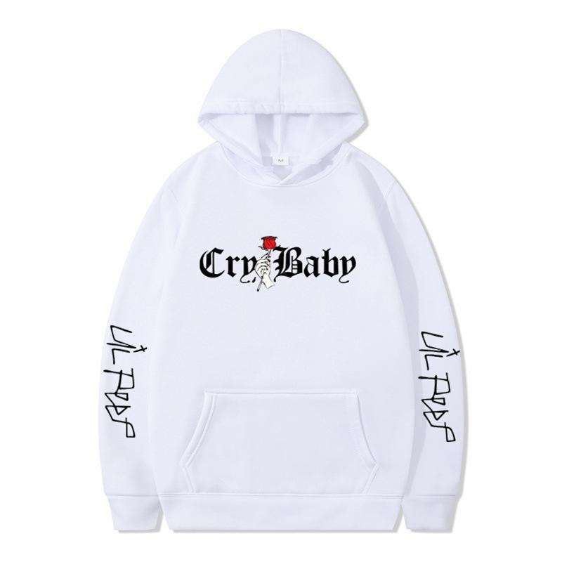 New product, American rap singer lil peep shirt men's and women's fleece hooded sweater